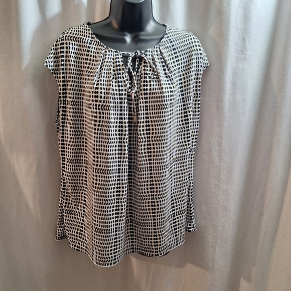 Liz Claiborne short sleeve blouse XL - Picture 1 of 6